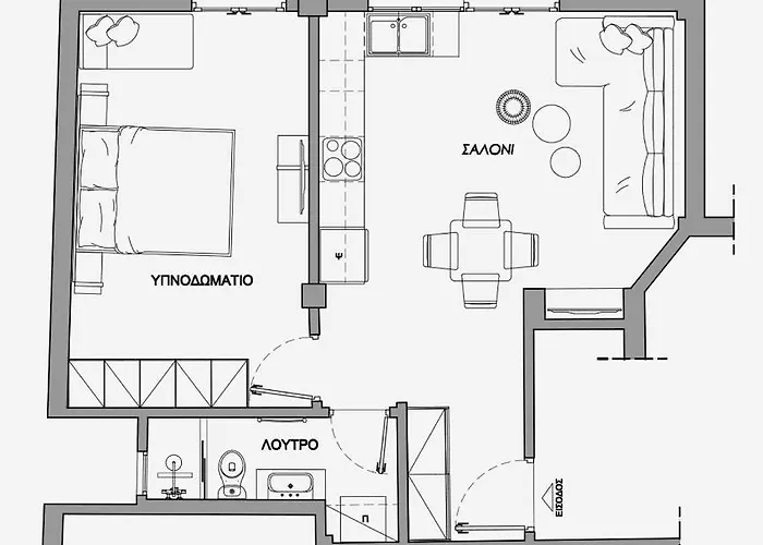 Apartment La Luxury Koronis Larissa